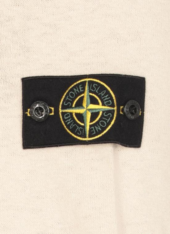  스톤 아일랜드 스웨터 로고  베이지 - STONE ISLAND