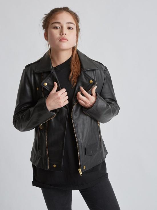  Oak 가죽 자켓 오크 뉴욕 레벨 재킷 블랙