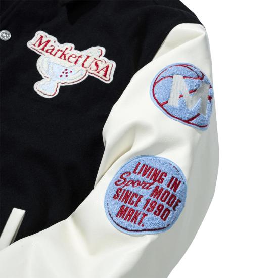  마켓 자켓 1990년형 바시티 재킷 - MARKET