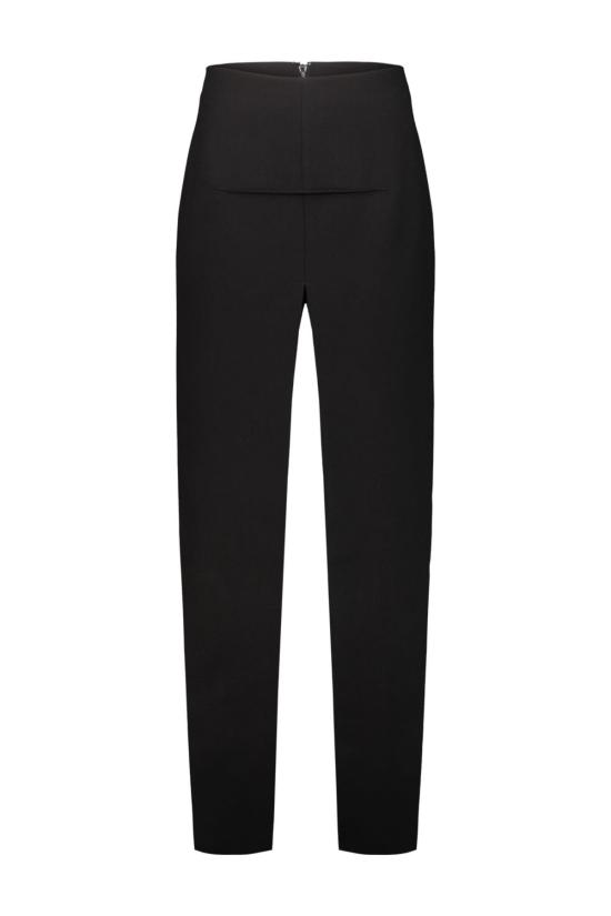  릭 오웬스 롱 스커트 콘코디안 슬라이스드  블랙