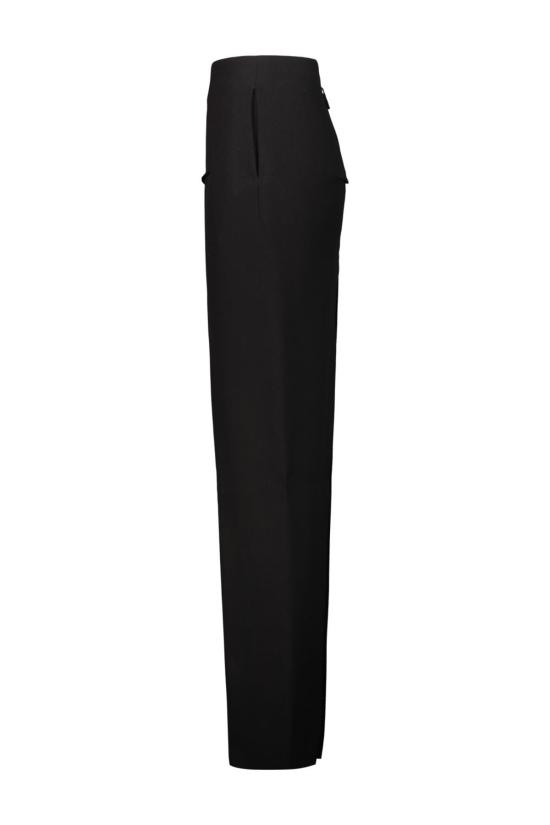  릭 오웬스 롱 스커트 콘코디안 슬라이스드  블랙 - RICK OWENS