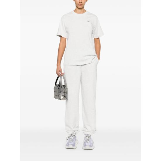  뉴발란스 반팔 티셔츠 티셔츠 회색 - NEW BALANCE