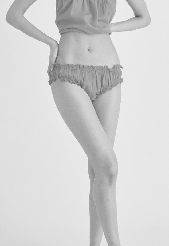  Loup Charmant 라운지 웨어 루 샤르망 시그니처 블루머 내추럴 - LOUP CHARMANT