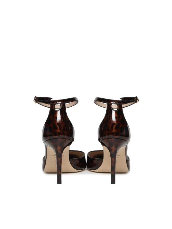  스튜어트 와이츠먼 힐/펌프스 스튜어트 파워 스트라피 가죽 펌프스 다크 브라운 - STUART WEITZMAN