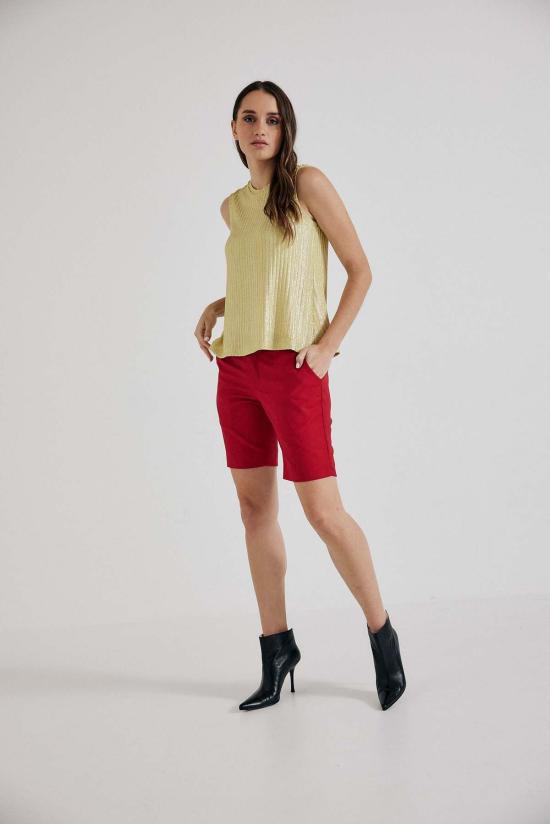  Lindsay Nicholas New York 숏팬츠 린지 니콜라스 뉴욕 엘리자베스 쇼트 클래식 레드 - OTHER BRANDS