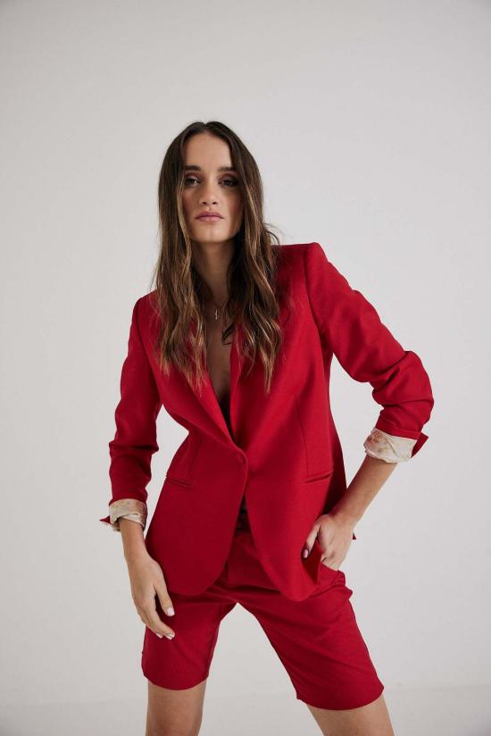  Lindsay Nicholas New York 숏팬츠 린지 니콜라스 뉴욕 엘리자베스 쇼트 클래식 레드 - OTHER BRANDS