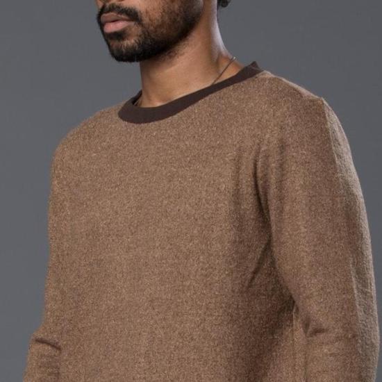  THADDEUS O'NEIL 스웨터 태디어스 오닐 울 마린 점퍼 브라운 - OTHER BRANDS