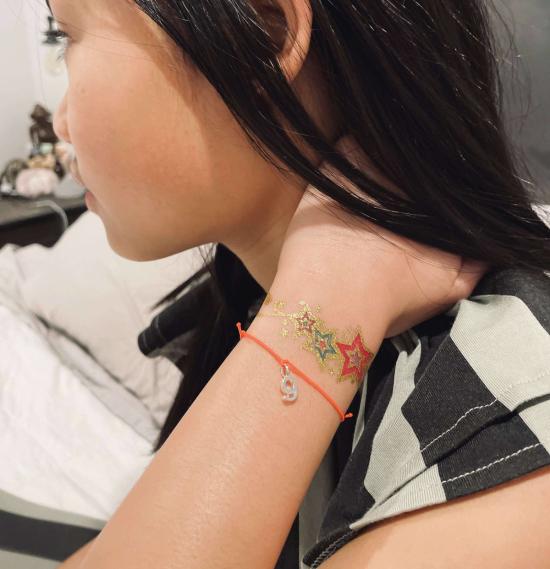  Luna & Stella 바디 주얼리 루나 & 스텔라 생일 숫자 팔찌 (은색) - OTHER BRANDS