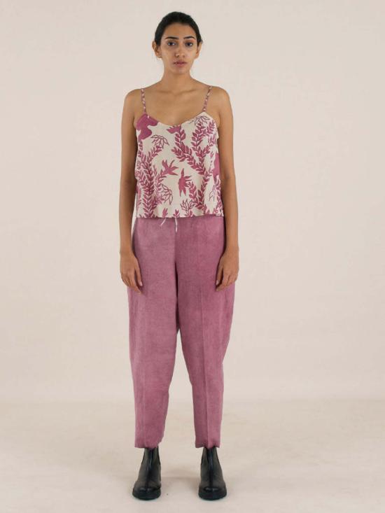  IKKIVI 민소매 티셔츠 이키비 포피  핑크