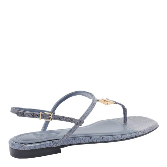  펜디 샌들 폴드  블루 - FENDI