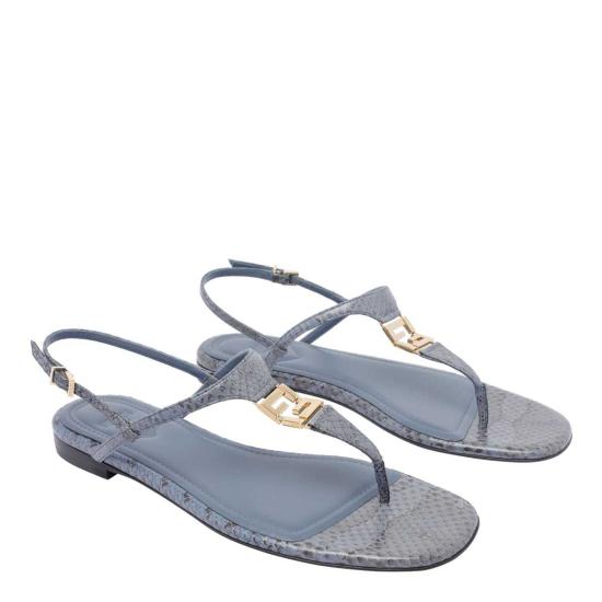  펜디 샌들 폴드  블루 - FENDI