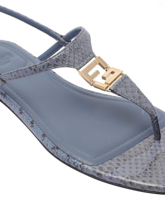  펜디 샌들 폴드  블루 - FENDI