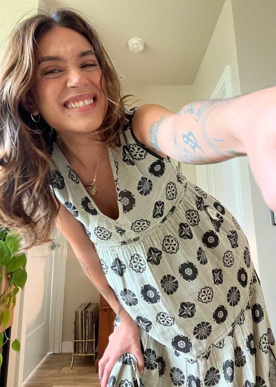  에이스 앤 지그 롱 원피스 에이스 & 지그 줄스 드레스 바블 - ACE & JIG