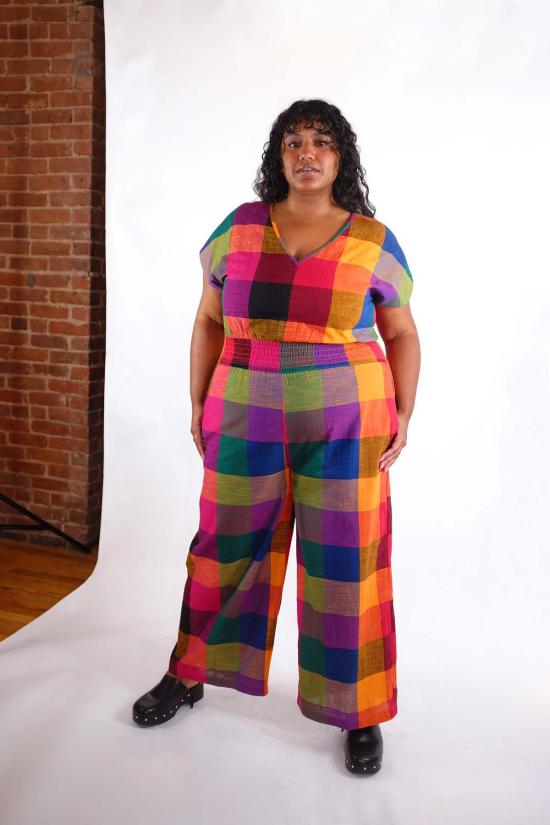  RUJUTA SHETH 점프수트 루주타 셰스 마리 신치 점퍼 멀티 체스 - OTHER BRANDS