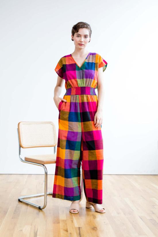  RUJUTA SHETH 점프수트 루주타 셰스 마리 신치 점퍼 멀티 체스 - OTHER BRANDS