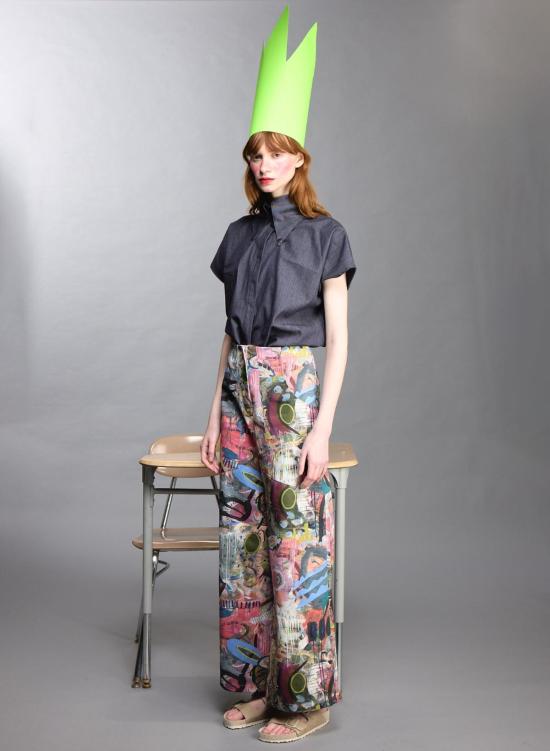  Meg 스트레이트 팬츠 메그 루루 팬츠