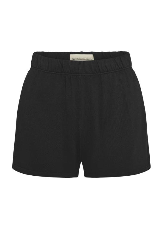  The Standard Stitch 숏팬츠 스탠다드 스티치 스웨트 쇼츠 블랙 - OTHER BRANDS