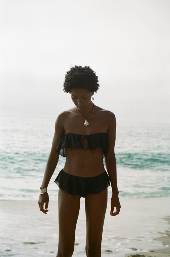  mare perpetua 비키니 수영복 마레 페르페투아 노스탤지아 바텀스 젯 블랙 - OTHER BRANDS