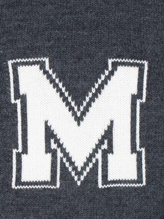  MM6 메종마르지엘라 스웨터 Mm6 메종 마르지엘라 버진 울 크루넥  그레이 - MM6 MAISON MARGIELA