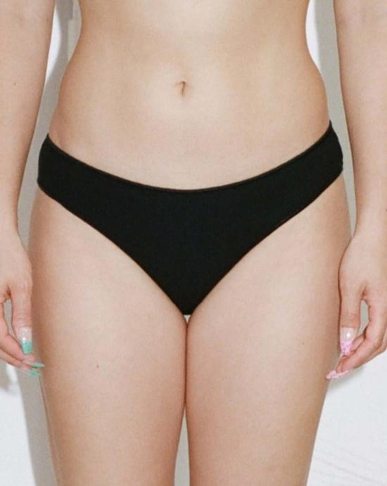  베이스레인지 팬티 하이웨이스트 팸  블랙