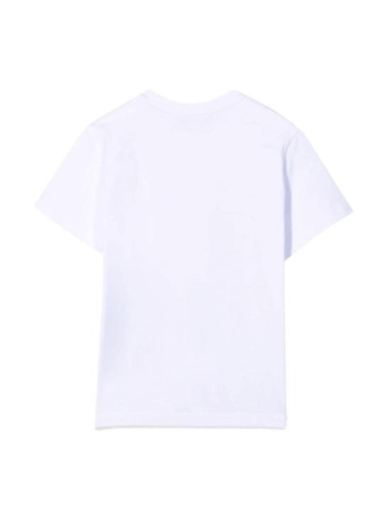  [키즈] 디스퀘어드2 트레이닝 상의 키즈 Dsquared2 릴랙스 티셔츠 화이트 - DSQUARED2