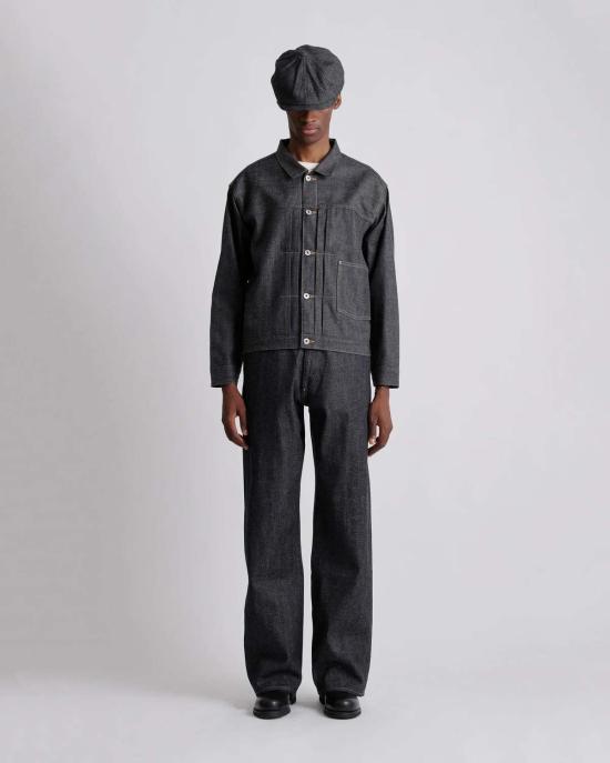  타이가 타카하시 데님 자켓 타이거 타카하시 로우 인디고 Lot.703 데님 재킷 1920년대 로우 인디고 - TAIGA TAKAHASHI