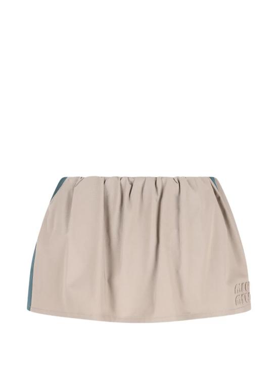 26SS 미우미우 숏 스커트 MG2638 19CTF0D3K Gray