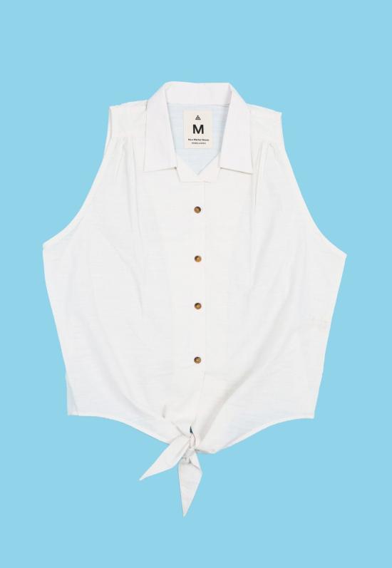  New Market Goods 셔츠 뉴마켓굿즈 코밀라 타이프론트 탱크 화이트