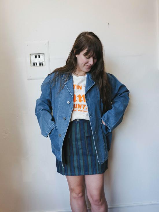  밀스 데님 자켓 Meals Lite Ranch Dinner Jacket - MEALS