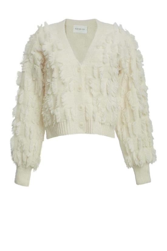  일레븐 식스 가디건 루엘라 카디 아이보리 - ELEVEN SIX