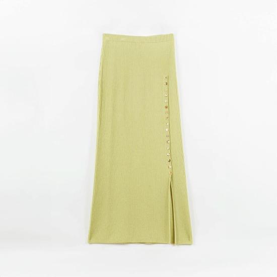  레지나표 미디 스커트 레지나 표 수리 스커트 아보카도 - REJINA PYO