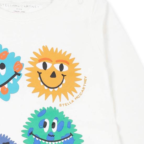  [키즈] 스텔라 맥카트니 탑 스텔라 매카트니 아동용 티셔츠 (흰색) - STELLA MCCARTNEY
