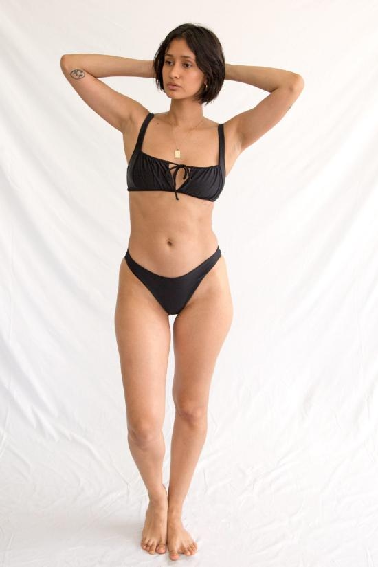  갈라마르 비키니 수영복 커브 브리프 느와르 - GALAMAAR