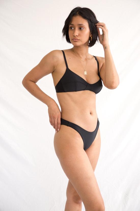  갈라마르 비키니 수영복 커브 브리프 느와르 - GALAMAAR