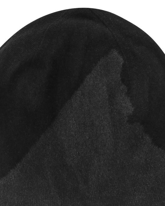  ROA x And Wander 모자 로아 X 앤 원더 로고 코튼 비니 블랙 - OTHER BRANDS