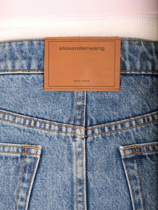  알렉산더 왕 데님 스커트 데님 미니 스커트 빈티지미디엄인디고 - ALEXANDER WANG