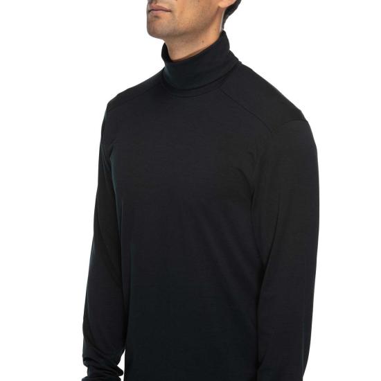  Wolves 터틀넥 울브스 메리노  블랙/미드나잇 블루/샌드 - OTHER BRANDS