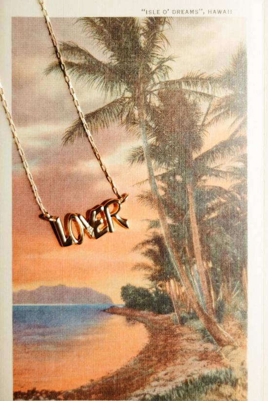  시에라 윈터 주얼리 목걸이/팬던트 러브 레터 목걸이 골드 베르메일 - SIERRA WINTER JEWELRY