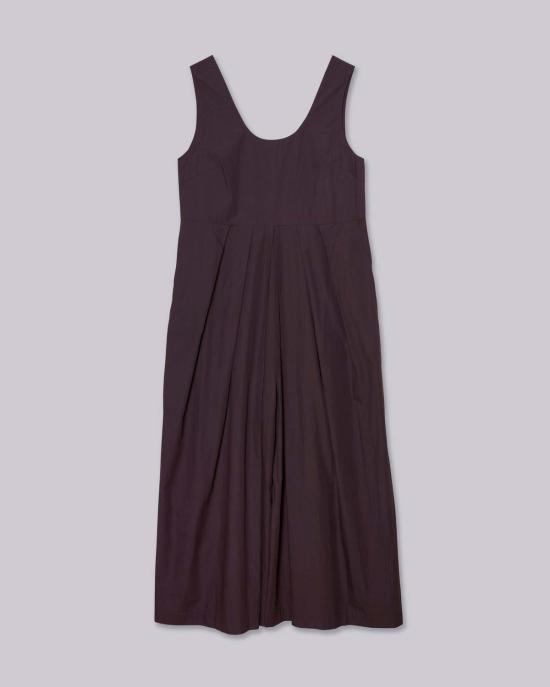  사야카 다비스 뉴욕 점프수트 사야카 데이비스 뉴욕 와이드 레그  초콜릿 - SAYAKA DAVIS NEW YORK