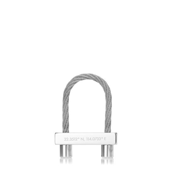  핸섬 키링 Hndsm 홍콩  블랙 티타늄 케이블