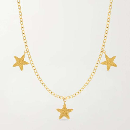  몬세라트 뉴욕 목걸이/팬던트 블레인스 초커 14k 금도금 황동 - MONTSERRAT NEW YORK