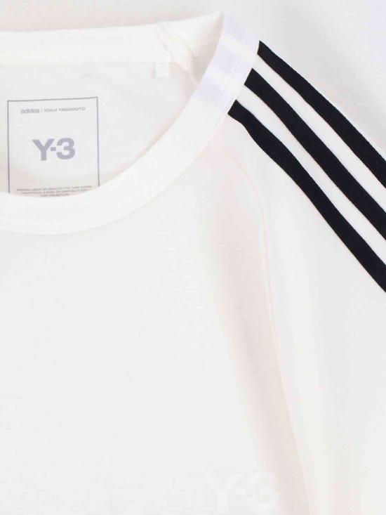  와이쓰리 긴팔 티셔츠 Y3 긴팔 크루넥 티셔츠 화이트 - Y-3