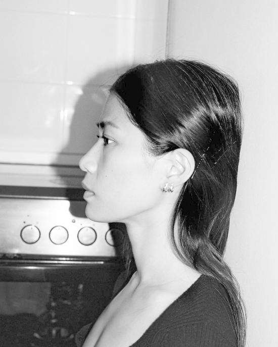  아니카 이네즈 이어링 미니 앰플 힌지 후프 - ANNIKA INEZ