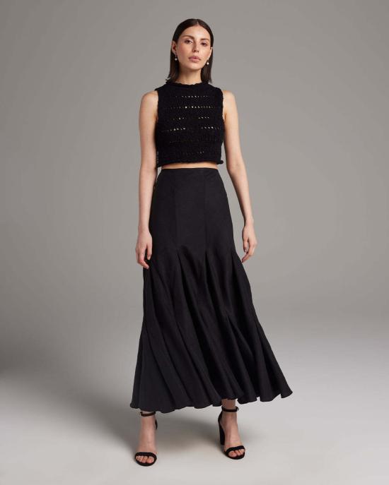  VOZ 롱 스커트 보즈 할리퀸 스커트 - OTHER BRANDS