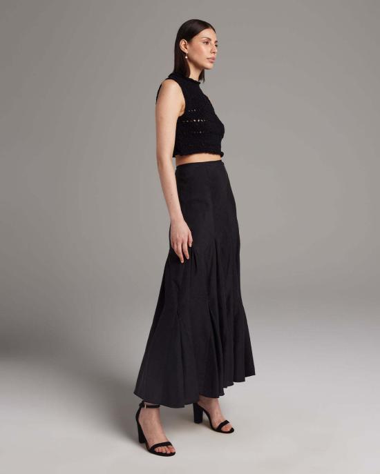  보즈 롱 스커트 할리퀸 스커트 - VOZ