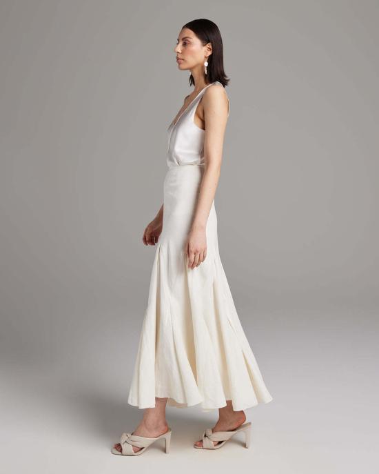  보즈 롱 스커트 할리퀸 스커트 - VOZ