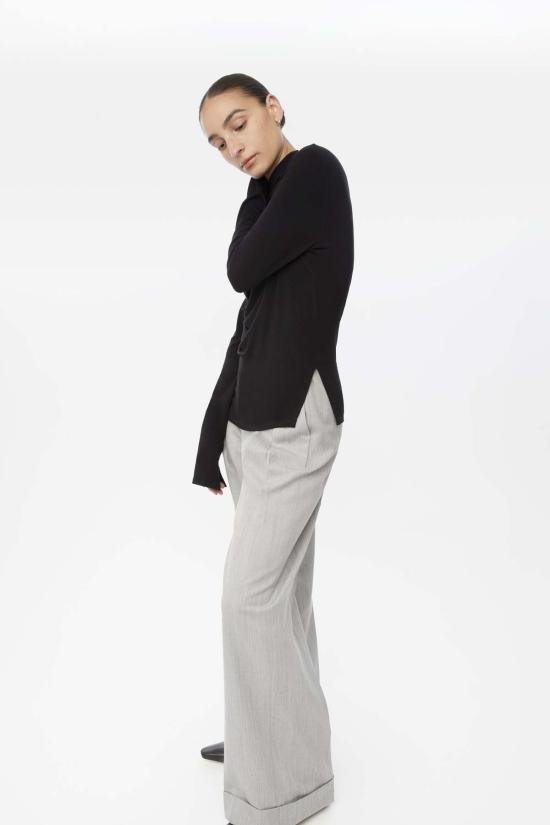  DĀL THE LABEL 스웨터 DĀl The Label 모달 비대칭 니트 탑 - OTHER BRANDS
