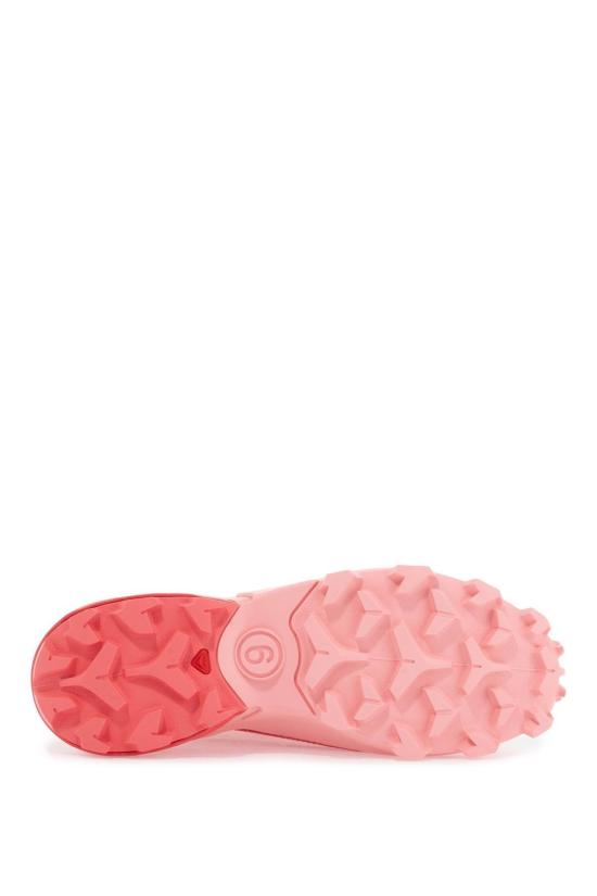  MM6 메종마르지엘라 스니커즈 MM6 메종 마르지엘라 크로스 로우  플라밍고 핑크/루즈 레드/블랙 - MM6 MAISON MARGIELA