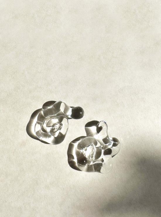  줄리 테브노 이어링 Julie ThÉvenot Eterna 크리스탈 글래스 - JULIE THEVENOT