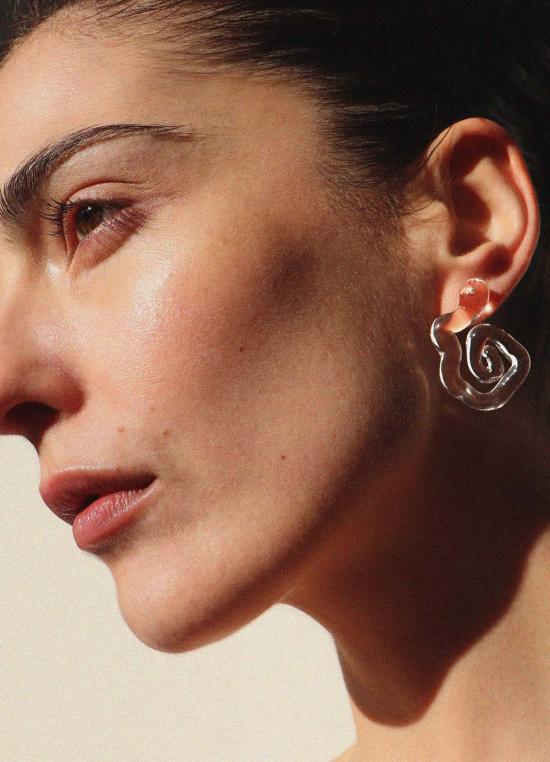  줄리 테브노 이어링 Julie ThÉvenot Eterna 크리스탈 글래스